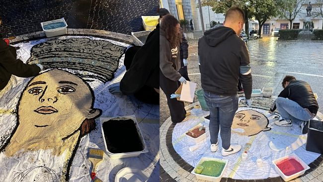 Dai fiori alla sabbia: gli infioratori di Partanna portano l'arte a Santa Ninfa