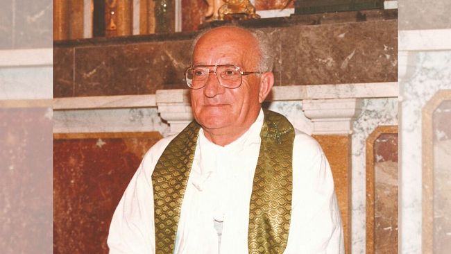 Un busto di Mons. Caracci al Santuario della Libera