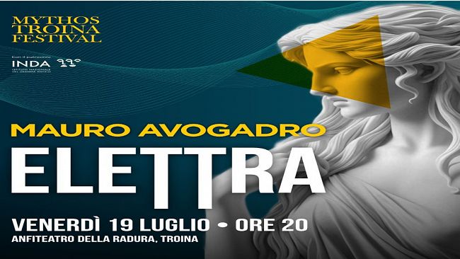 Mythos Troina Festival, i talenti dell’INDA diretti da Mauro Avogadro presentano uno studio sulla figura di “Elettra”
