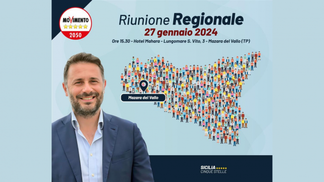 Movimento 5 Stelle Sicilia, riunione regionale a Mazara del Vallo