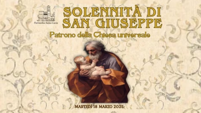 Partanna, Solennità di San Giuseppe: due giorni di celebrazioni alla Parrocchia Santa Lucia