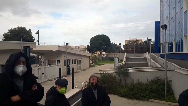 Reparto covid-19 all'Ospedale 