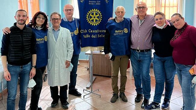 Attività di screening territoriale per il Rotary Castelvetrano Valle del Belice
