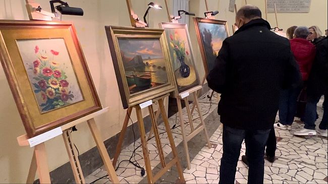 Trapani, inaugurata la mostra in memoria di Cristoforo Galia