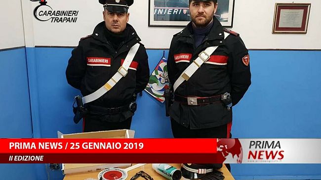 PRIMA NEWS, 25 GENNAIO, II EDIZIONE