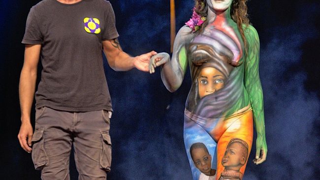 Agostino Dimitri vince il concorso regionale il corpo come tela