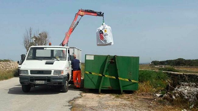 Isole Egadi – Bonifica straordinaria: rimossi 2.000 Kg di amianto e eternit