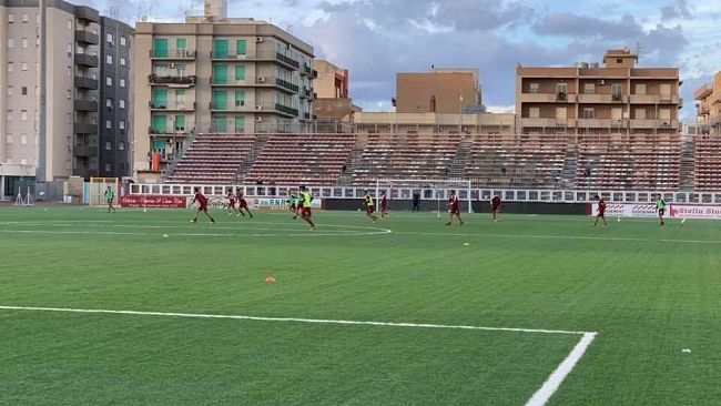 Calcio, il Trapani si prepara per la sfida contro la Casertana