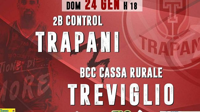 Pallacanestro Trapani, al via il girone di ritorno: Treviglio il primo ostacolo