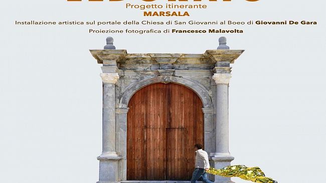 Marsala. Il portale di San Giovanni al Boeo “si veste d’oro”