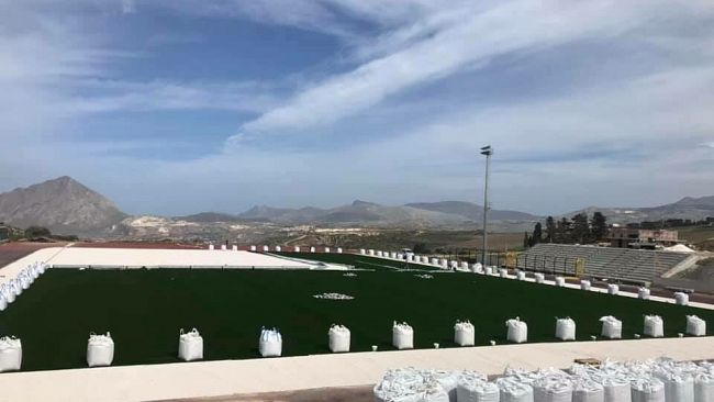 Valderice, prende forma il nuovo centro sportivo di Misericordia