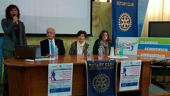 VIDEO – Mazara, “Prevenzione delle malattie sessualmente trasmesse”. Incontro al Liceo promosso dal Rotary
