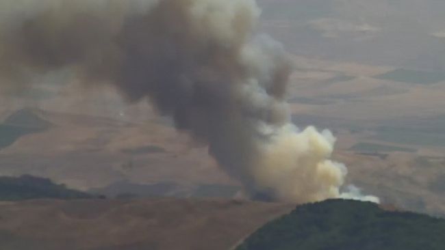 Allerta incendi, roghi a Valderice e al Bosco Scorace