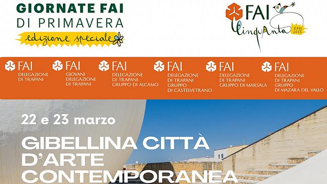 Giornate FAI di Primavera: la delegazione di Trapani celebra Gibellina nominata Capitale dell'Arte Contemporanea 2026