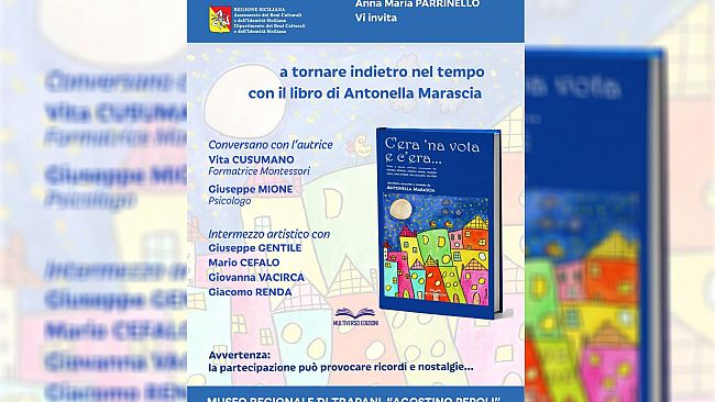 Trapani, Antonella Marascia presenta un libro sui 