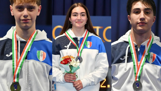 Ottimi risultati per il Circolo Schermistico mazarese al Campionato Nazionale Gold cadetti e giovani