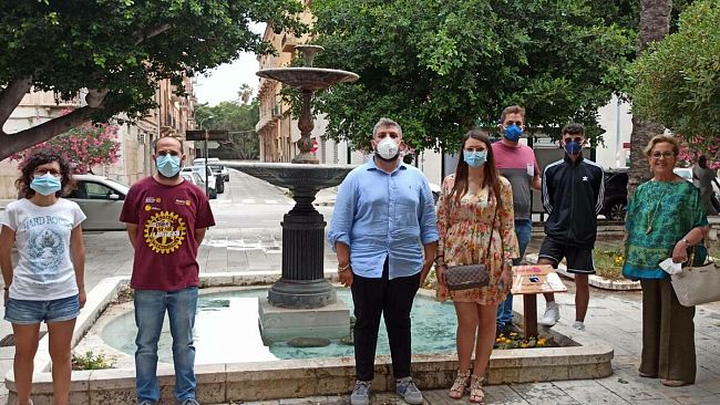 Partnership tra Comune e Rotaract: rimessa a nuovo Piazza Umberto I