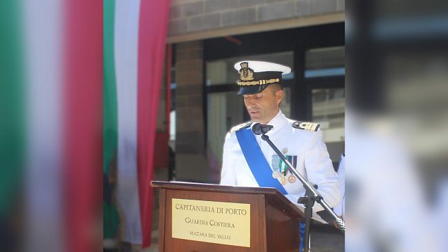 Capitaneria di Porto di Mazara, Stefano Luciani è il nuovo Comandante