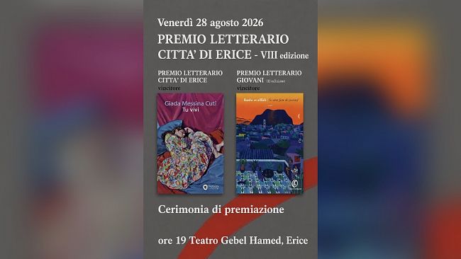 Premio letterario Città di Erice, oggi le premiazioni
