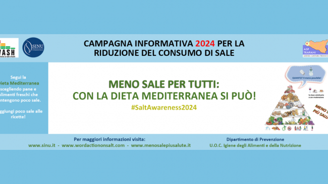 Meno sale, più salute: la campagna 2024 per una vita più sana