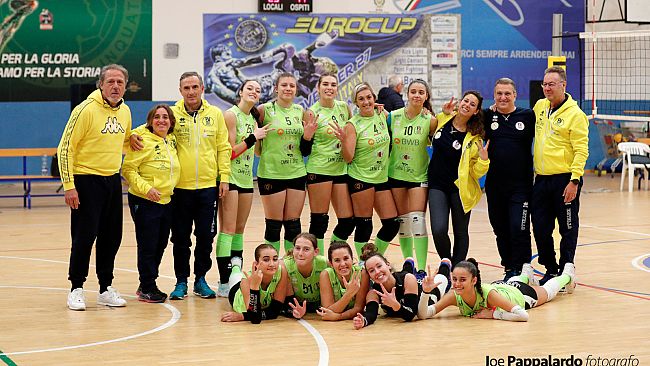Erice Entello, Serie C femminile, secco 3-0 alla Pomaralva