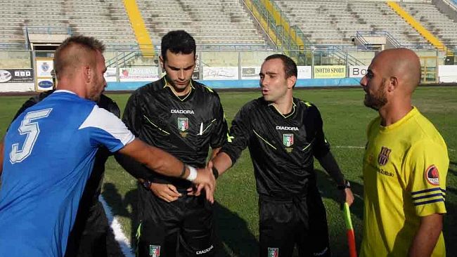 Tabellino relativo alla gara di Coppa Italia, Marsala-Mazara (1-1)