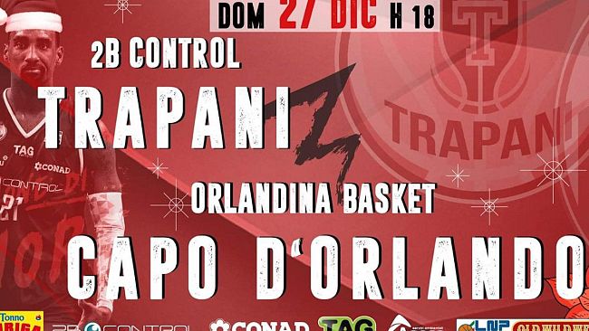 Derby natalizio per la Pallacanestro Trapani, domani al PalaConad arriva l’Orlandina Basket
