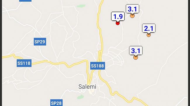 Salemi, ancora un terremoto nella notte. Sindaco Venuti: “Nessun danno”