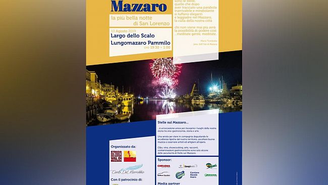 Mazara, Tutto pronto per “Stelle sul Mazzaro”. Domani 10 agosto