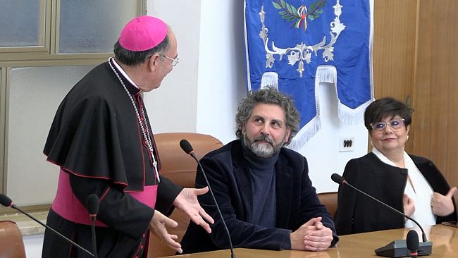 Petrosino, il vescovo Giurdanella porta il suo saluto al sindaco Anastasi