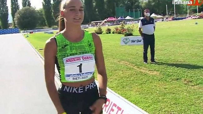 Paceco, l'atleta Gilda Arceri primeggia nel campionato nazionale FIDAL