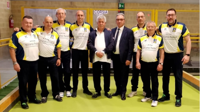 Erice, la bocciofila Splendor Napola promossa in A2