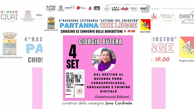 Letture nel Chiostro con Giorgia Butera