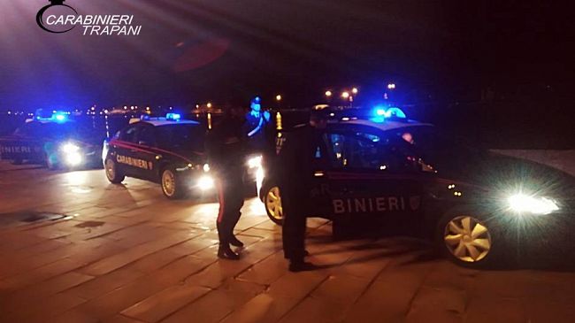 Controlli straordinari dei Carabinieri per ferragosto in Provincia di Trapani