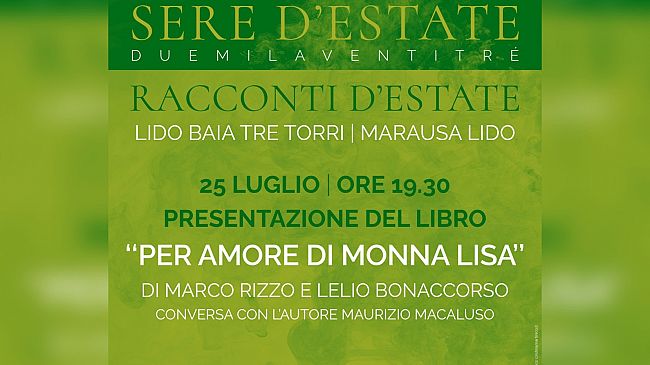 Misiliscemi, al via la rassegna letteraria “Racconti d’Estate”