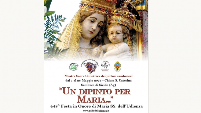Sambuca, al via la mostra sacra “Un dipinto per Maria”