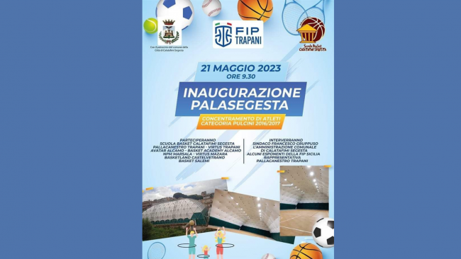 Calatafimi, tutto pronto per l'inaugurazione del Palasegesta