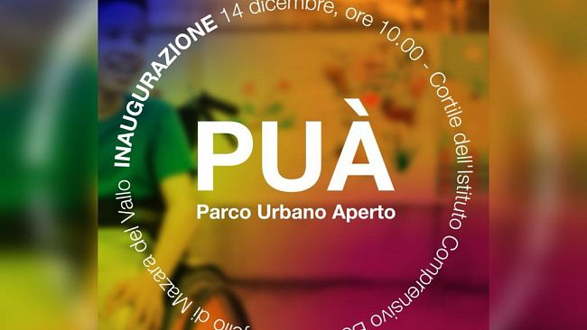 Mazara. Inaugurazione Puà - Parco giochi Inclusivo