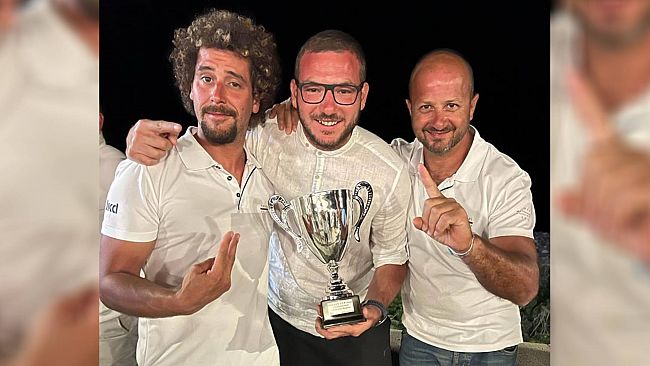 I trapanesi Alessandro Scarpitta e Salvatore Stabile trionfano alla Eolian Cup