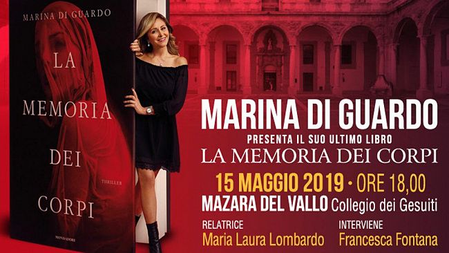 Mazara, Marina di Guardo presenta il suo ultimo libro “La memoria dei corpi”