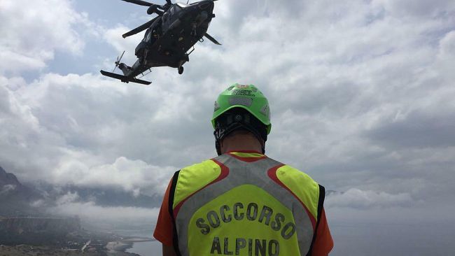 Trapani, addestramento congiunto per Aeronautica e Soccorso Alpino