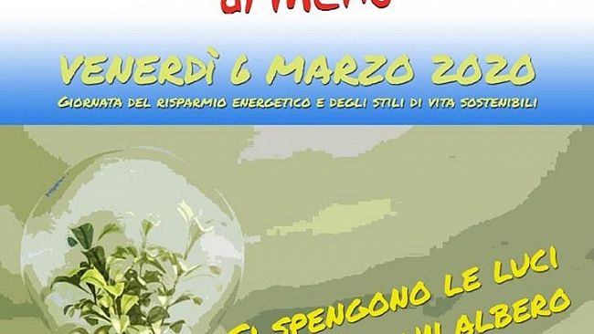 Partanna aderisce all’iniziativa “M’illumino di meno” promossa da Rai Radio2