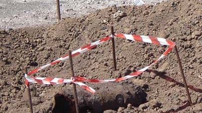 Bomba a Pantelleria, stamattina sopralluogo al cantiere con gli artificieri