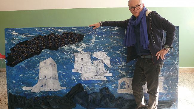 L'artista mazarese Gerry Bianco dona l'opera 