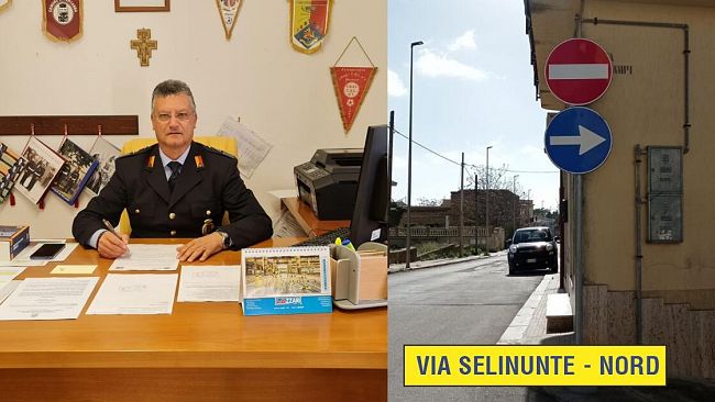 Installati i segnali in via Selinunte