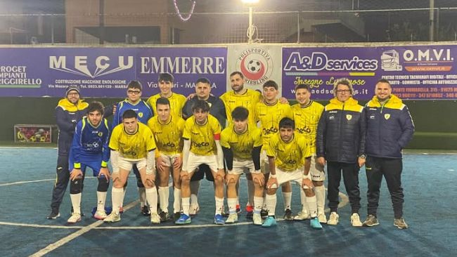 Calcio a 5: l'ASD Mazara 2000 batte 5 a 3 la Virtus Paolini Marsala