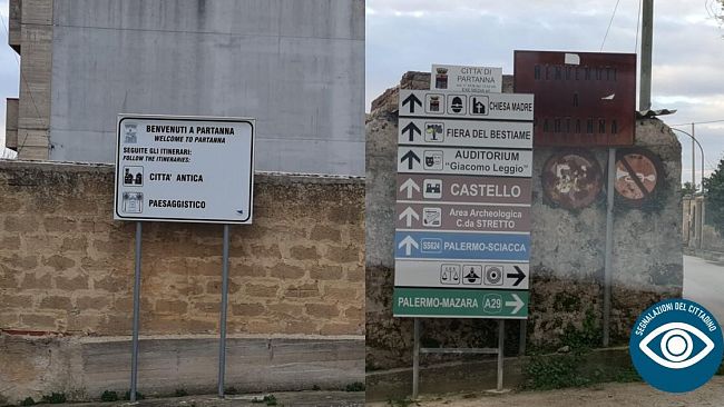 Segnalazioni del cittadino - Cartelli