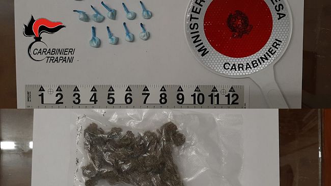 Alcamo: spaccio di droga. In manette due pregiudicati