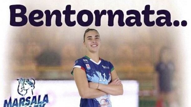 Al Marsala Volley ritorna l'opposto Federica Nonnati