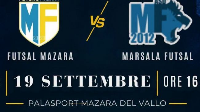 Futsal Mazara, si alza il sipario sulla nuova stagione: subito il derby di Coppa contro il Marsala